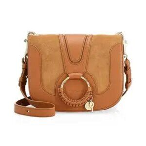 See by Chloé Hana Small Mini Hana Suede Leather Crossbody Bag Retail $450.00